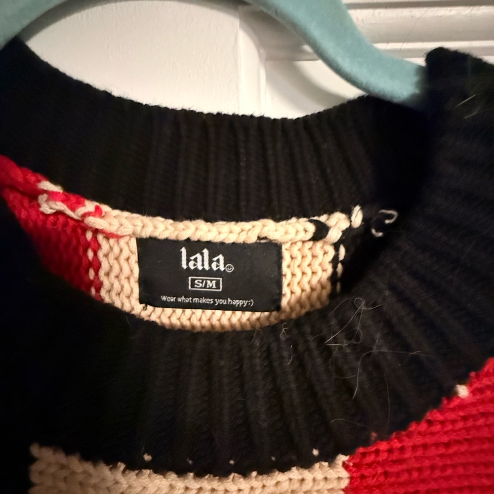 Dressed in LaLa Rebel Heart Sweater Dress - Picture 4 of 5